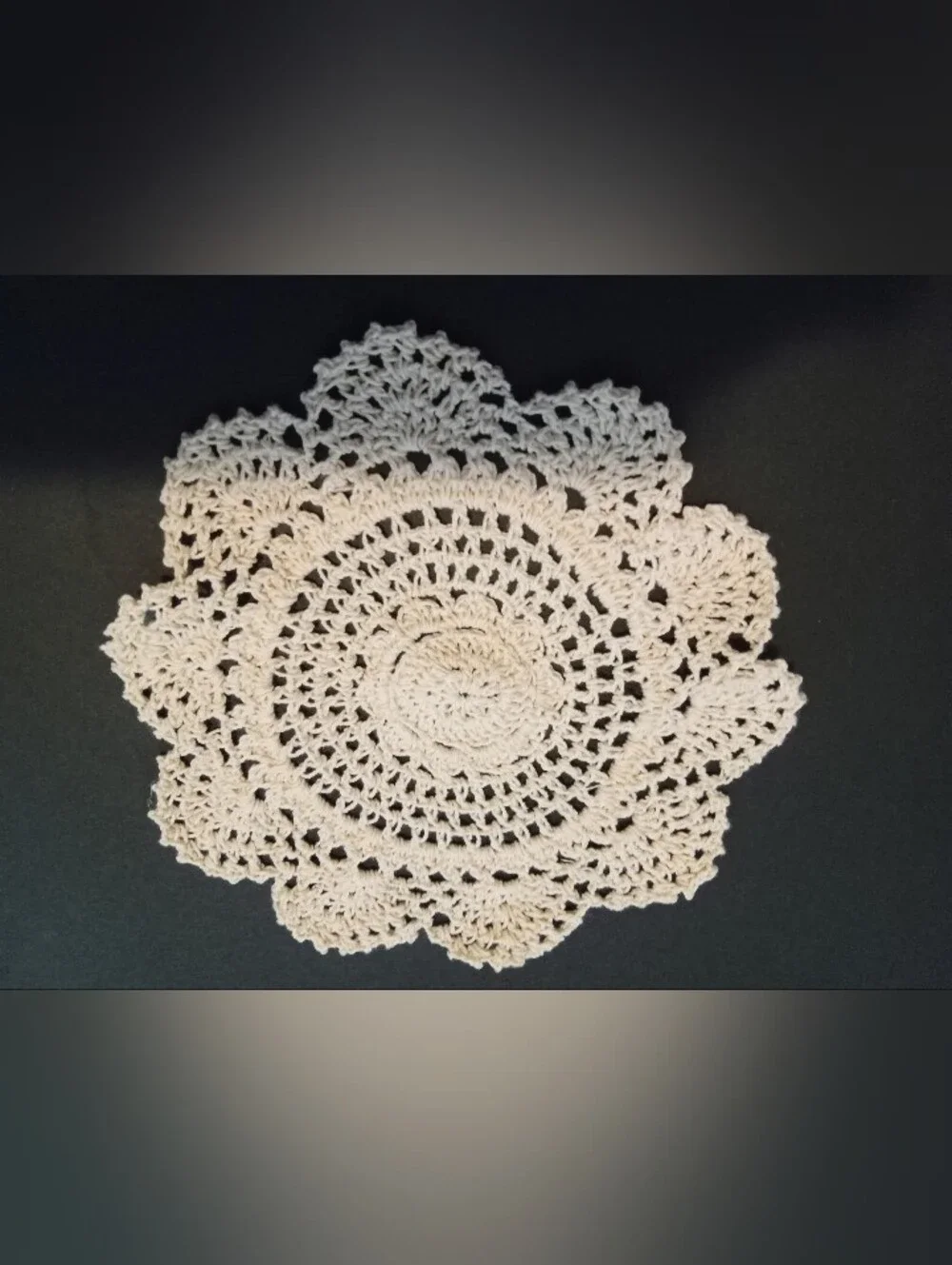 Doilies R Back! Elegant White and Beige Lace Doilies - Home Dining Table Accents